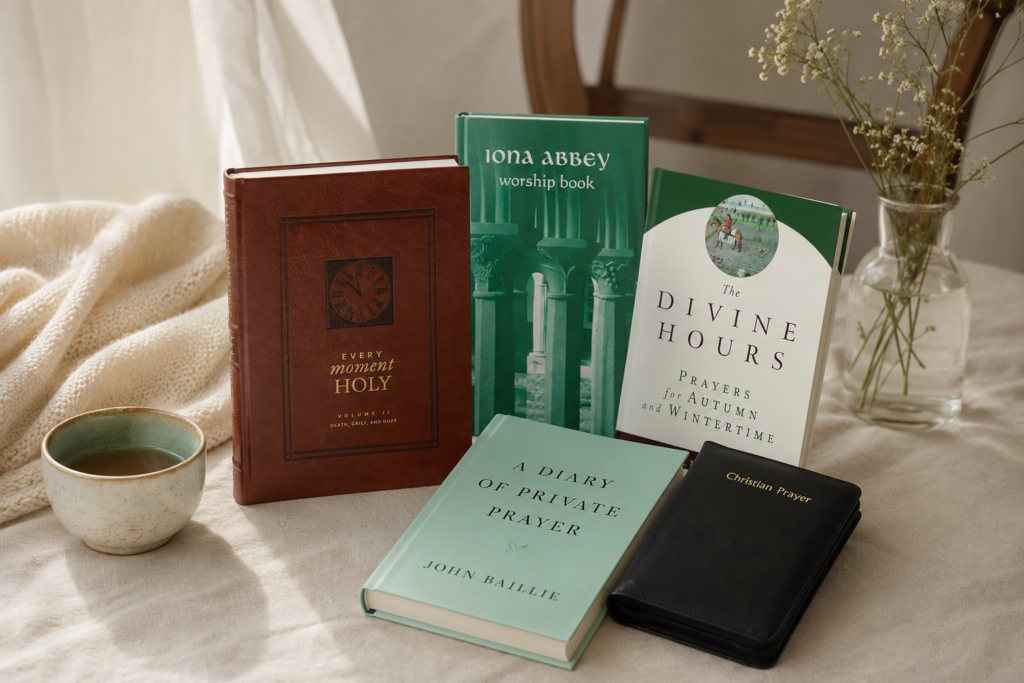 Best Prayerbooks for Daily Life + Stressful Seasons (Guided Prayers, Liturgies, Structured Worship)