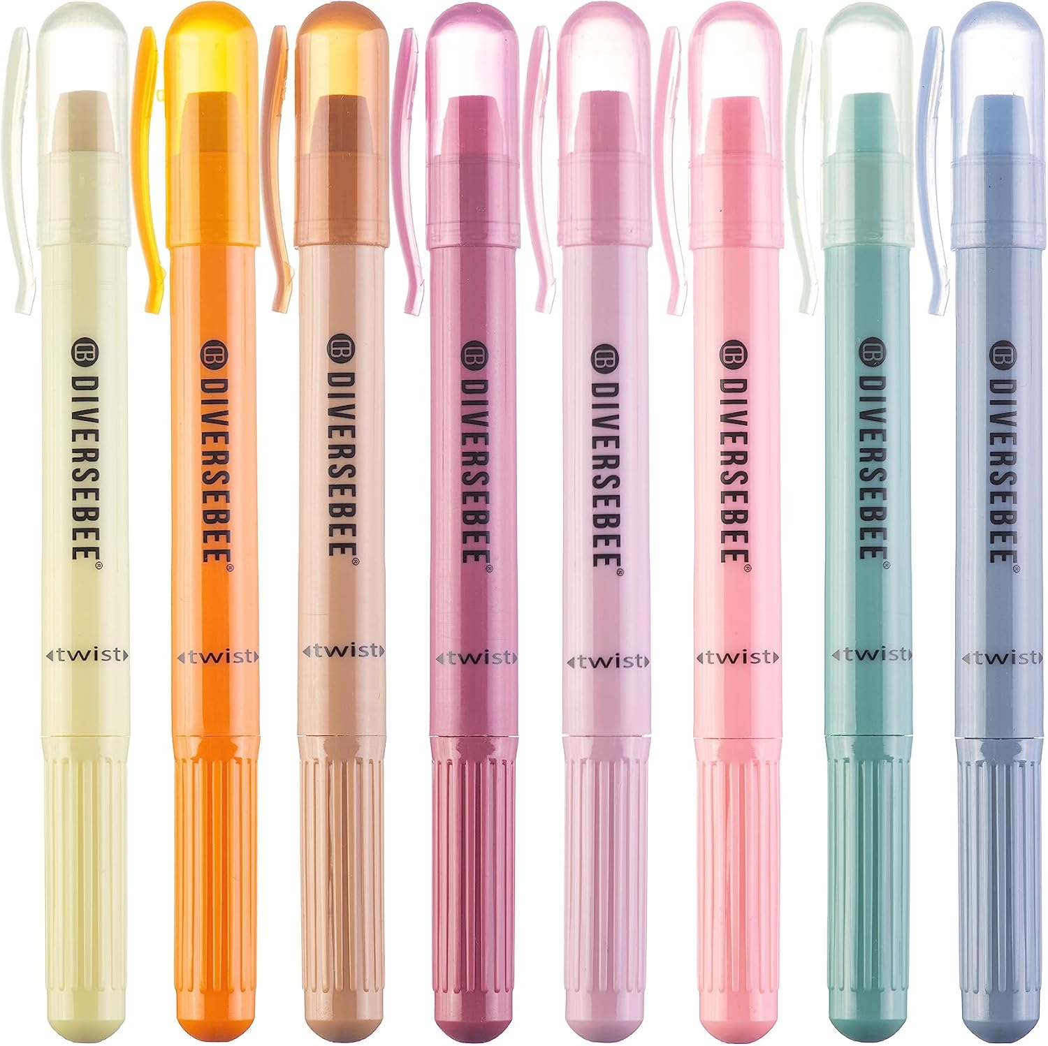 DiverseBee Bible Highlighters + Pens (no-bleed set)