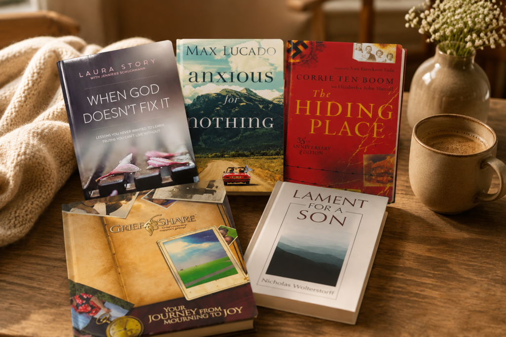 Best Christian Grief Devotionals and Books (For Grief, Ambiguous Loss, Regret, and Reinvention After Loss)