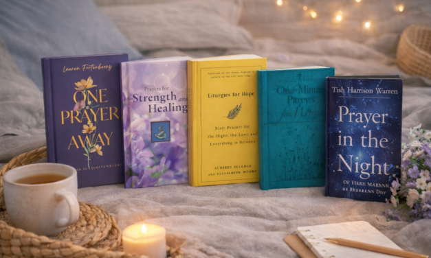 Best Prayer Books for Anxiety + Overwhelm (Guided Prayers When You Don’t Know What to Pray)