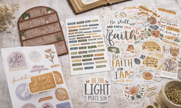 Best Christian Stickers for Bible Journaling