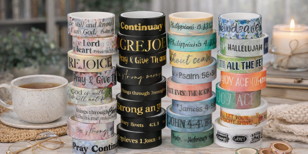 Beautiful Scripture Washi Tapes You Need