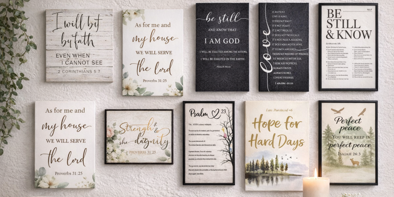 Beautiful Scripture Wall Art Ideas