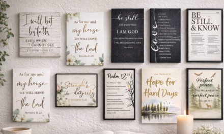 Beautiful Scripture Wall Art Ideas