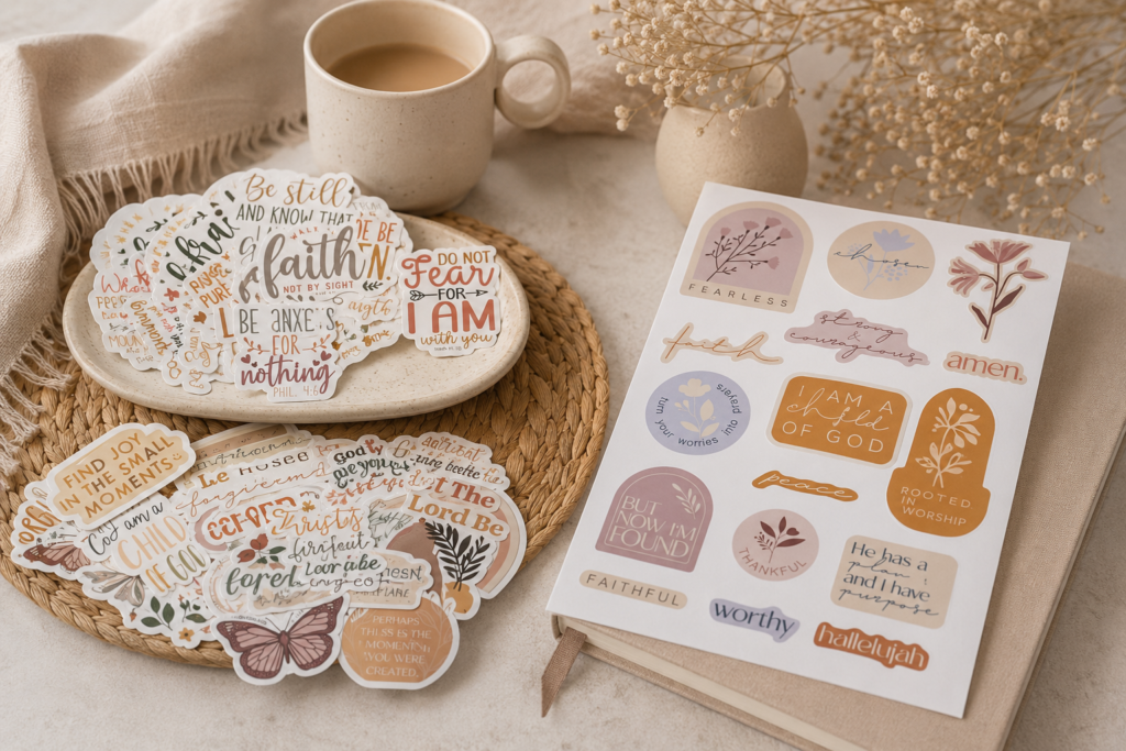 Best Christian Stickers for Bible Journaling
