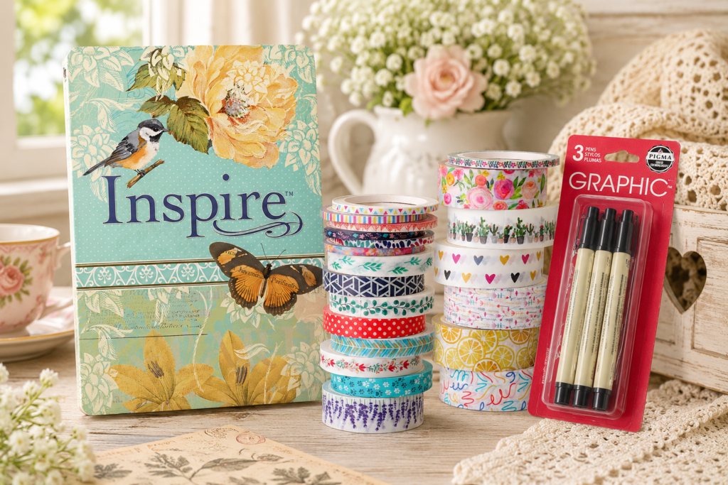Bible Journaling for Beginners (What to Buy + How to Start) | Art as Prayer for Anxious Minds