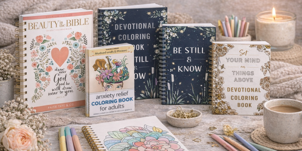 Best Christian Coloring Books for Stress Relief