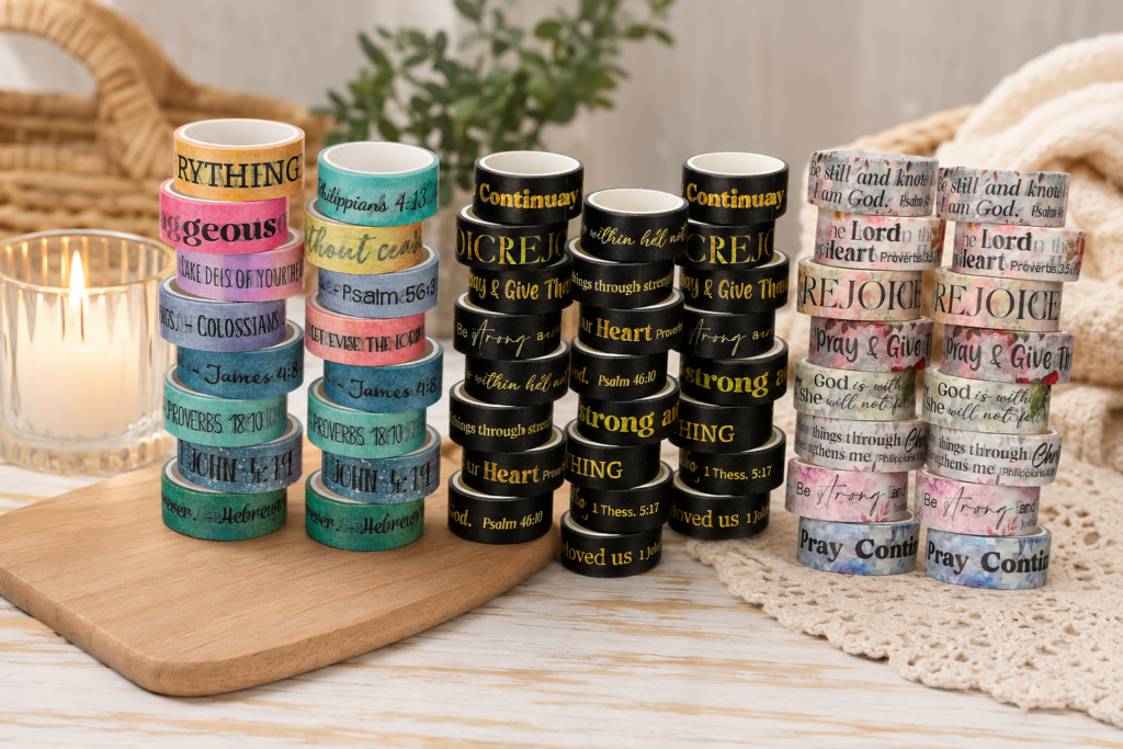 Beautiful Scripture Washi Tapes You Need
