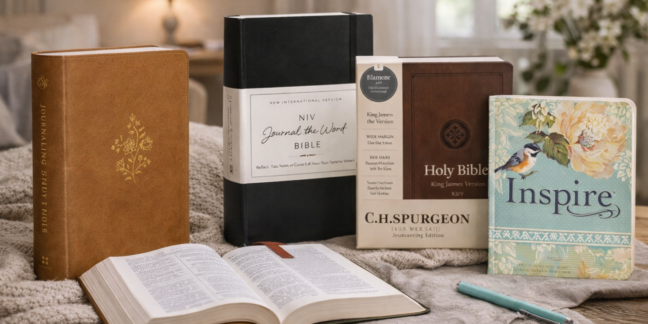 Best Journaling Bibles (Wide Margins + Readable Fonts) | Which Journaling Bible Is Right for You?
