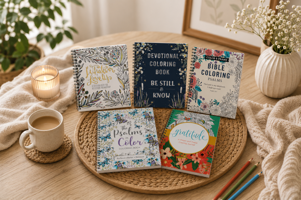 Christian Coloring and Reflection Activities for Women: Gentle Resources to Deepen Your Quiet Time