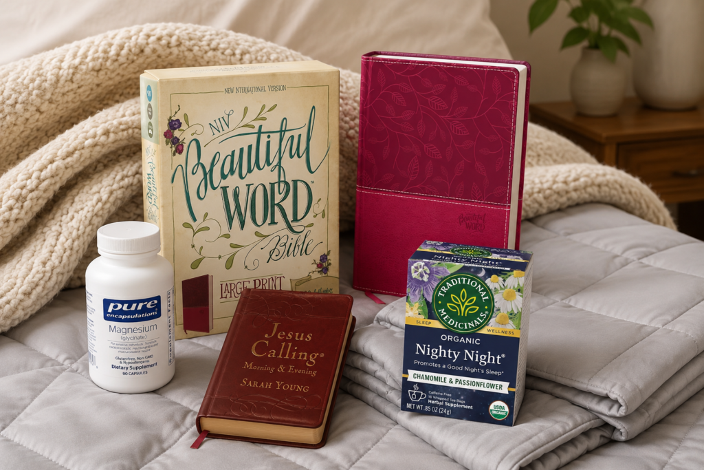 Christian Women in Midlife Bedtime Routine Ideas for Better Rest
